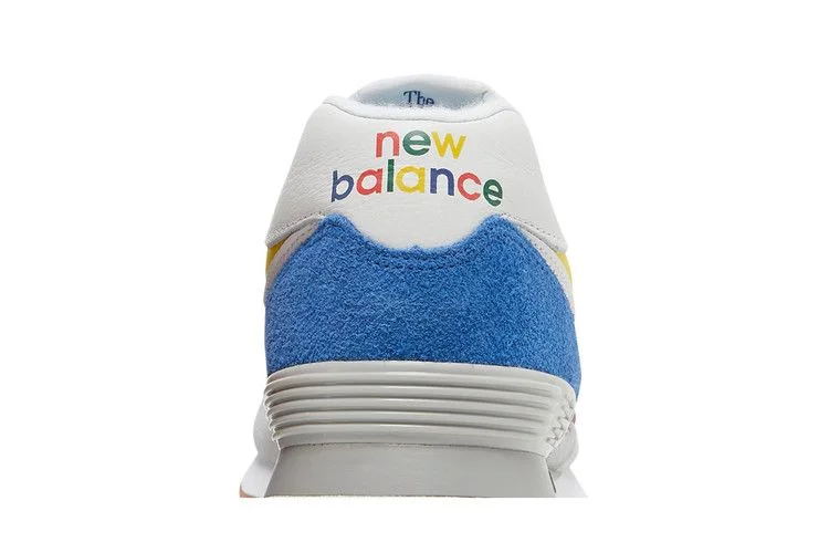 Кроссовки STAUD x New Balance 574 'Rain Cloud Team Red'