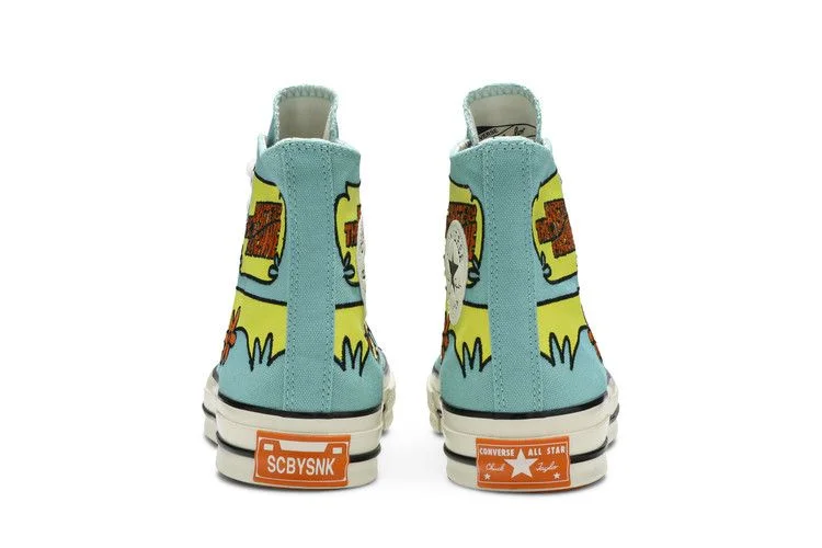Кроссовки Scooby-Doo x Converse Chuck 70 High 'The Mystery Machine'
