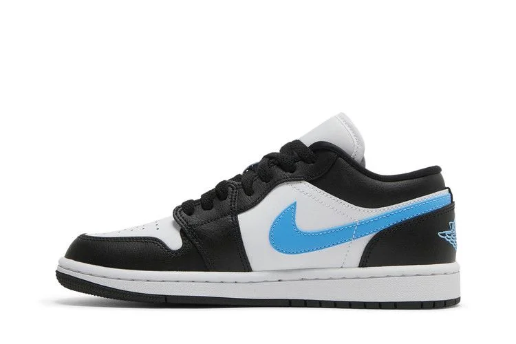 Кроссовки Wmns Air Jordan 1 Low 'Black University Blue'