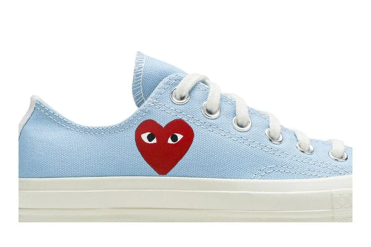 Кроссовки Comme des Garçons PLAY x Converse Chuck 70 Low 'Bright Blue'