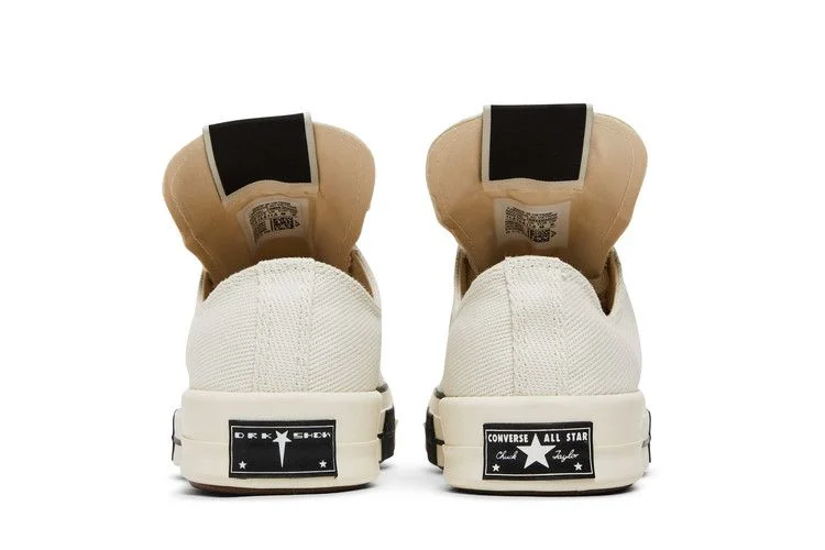Кроссовки Rick Owens x Converse DRKSHDW DRKSTAR Chuck 70 Low 'Egret'