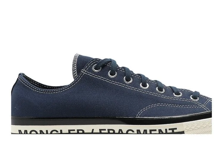 Кроссовки Fragment Design x Moncler x Converse Chuck 70 Low 'Insignia Blue'