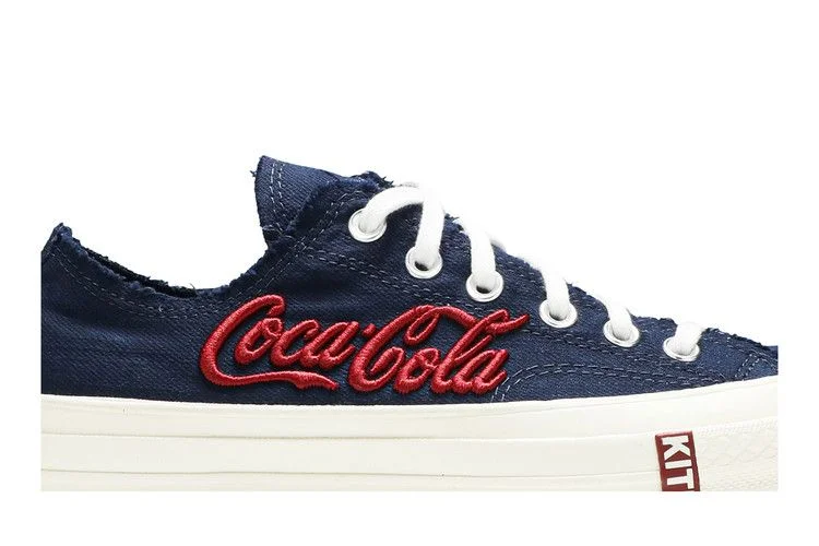 Кроссовки Kith x Coca-Cola x Converse Chuck 70 Low 'Navy'