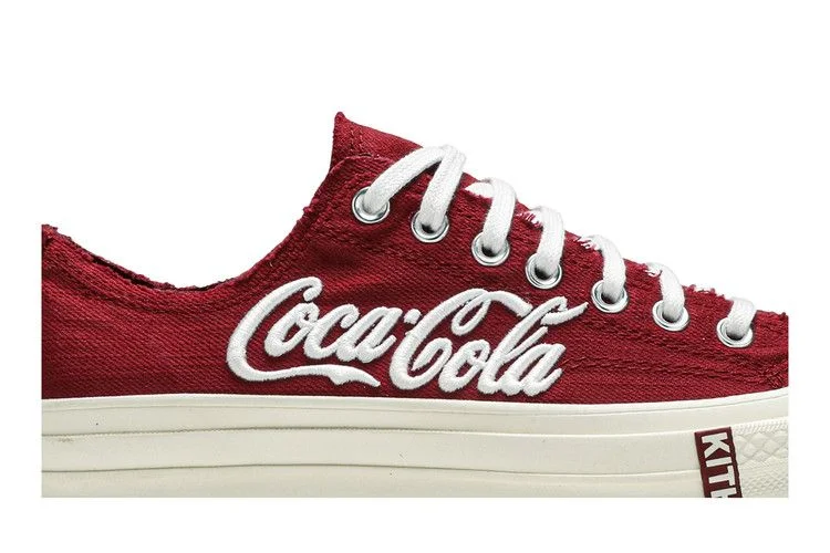 Кроссовки Kith x Coca-Cola x Converse Chuck 70 Low 'Red'