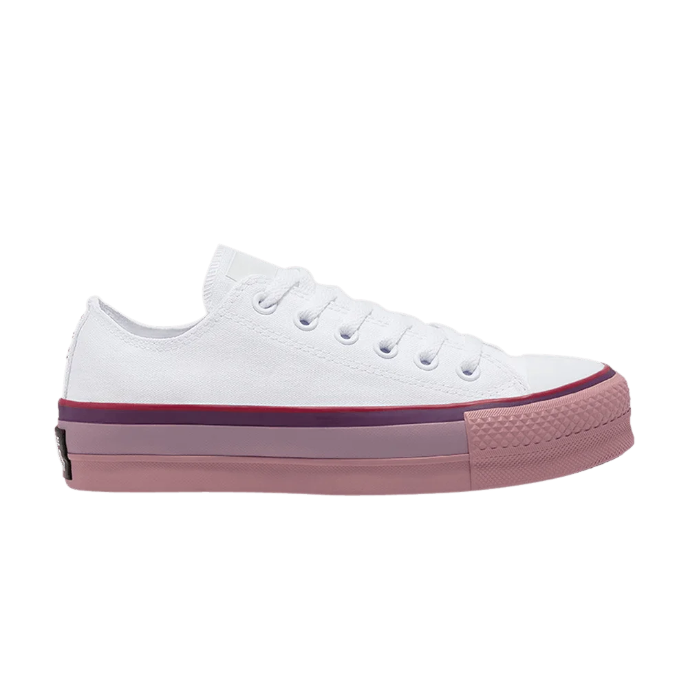 Кроссовки OPI x Converse Wmns Chuck Taylor All Star Platform Low 'White Rust Pink'