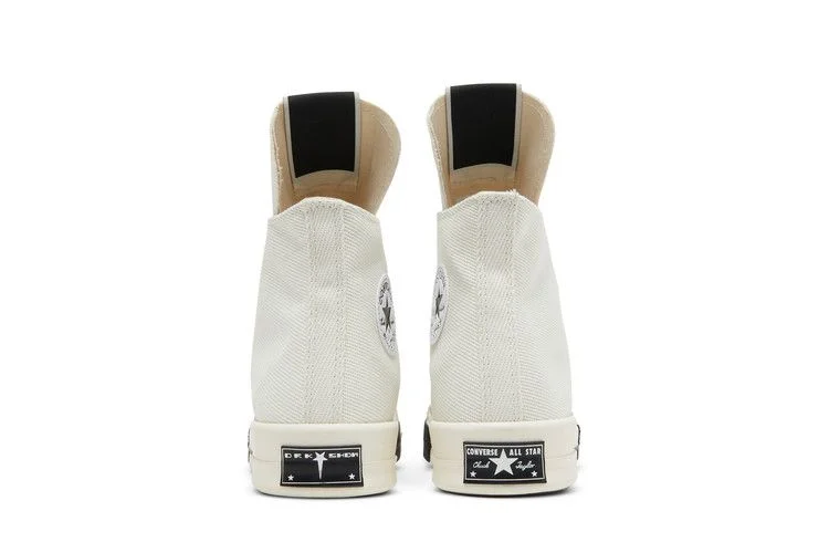 Кроссовки Rick Owens x Converse DRKSHDW DRKSTAR Chuck 70 High 'Egret'