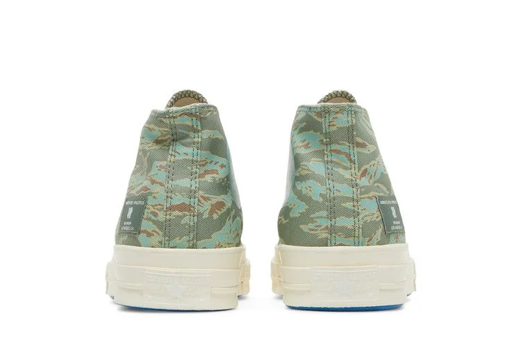 Кроссовки Undefeated x Converse Half Chuck 70 Mid 'Tiger Camo Print'