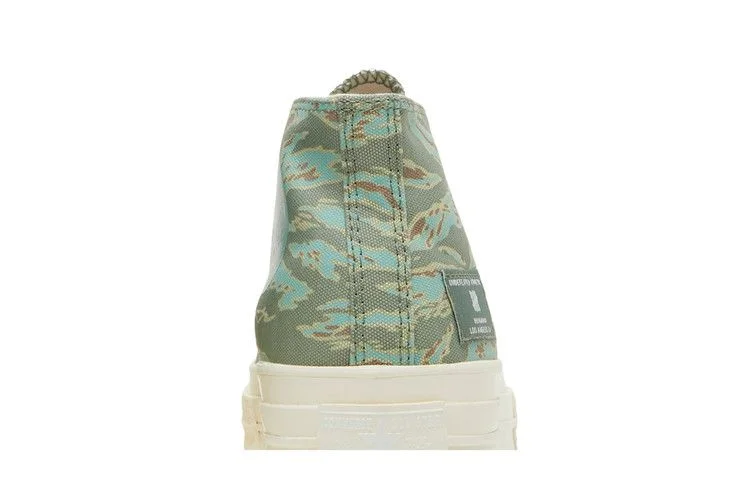 Кроссовки Undefeated x Converse Half Chuck 70 Mid 'Tiger Camo Print'