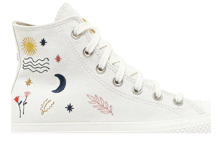 Кроссовки Converse Wmns Chuck Taylor All Star Platform High 'It's Okay To Wander - Egret'