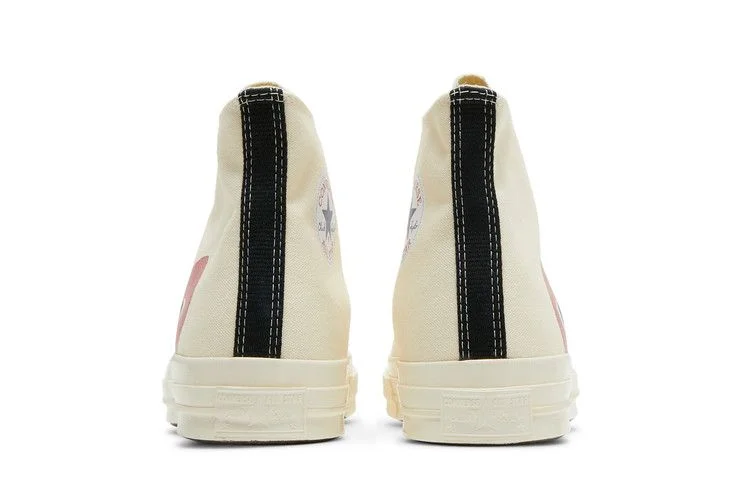 Кроссовки Comme des Garçons Play x Converse Chuck 70 High 'Milk'
