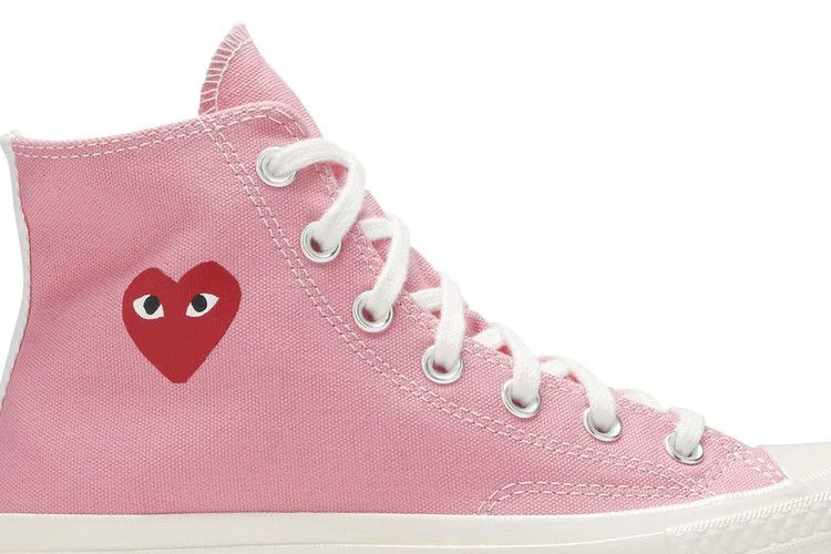 Кроссовки Comme des Garçons PLAY x Converse Chuck 70 High 'Bright Pink'