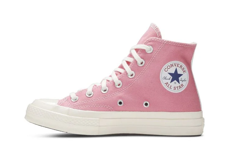 Кроссовки Comme des Garçons PLAY x Converse Chuck 70 High 'Bright Pink'