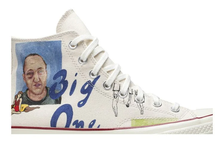 Кроссовки Spencer McMullen x Converse Chuck Taylor All Star 70 High 'People Print'