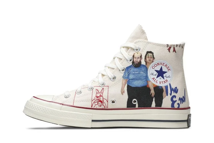 Кроссовки Spencer McMullen x Converse Chuck Taylor All Star 70 High 'People Print'