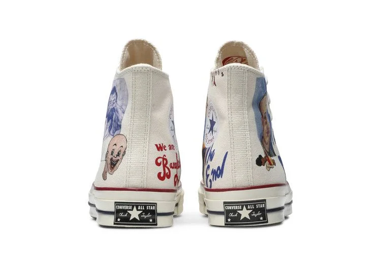 Кроссовки Spencer McMullen x Converse Chuck Taylor All Star 70 High 'People Print'