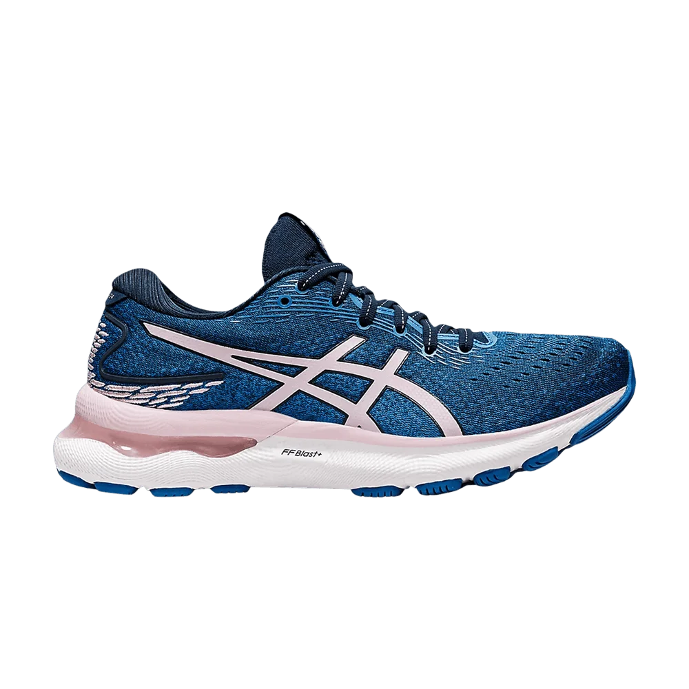 Кроссовки ASICS Wmns Gel Nimbus 24 'French Blue Barely Rose'