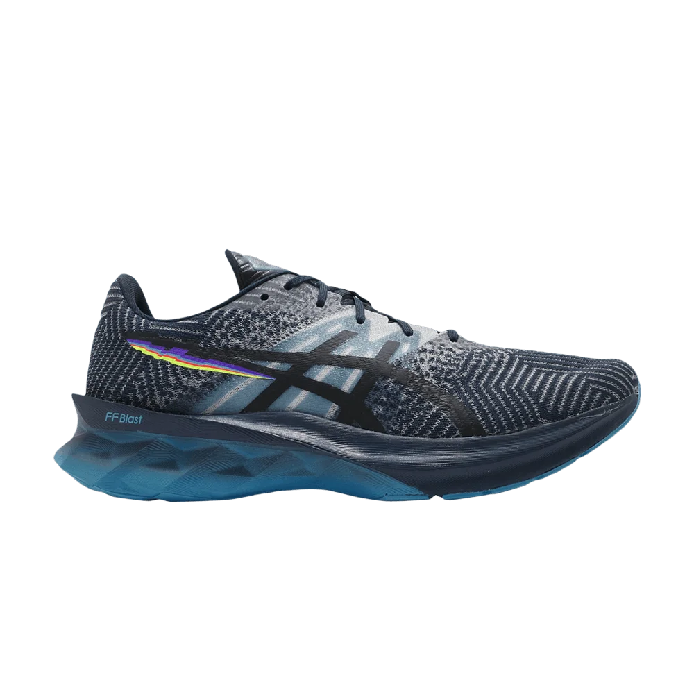 Кроссовки Asics Novablast 'Pixel Noise - French Blue'