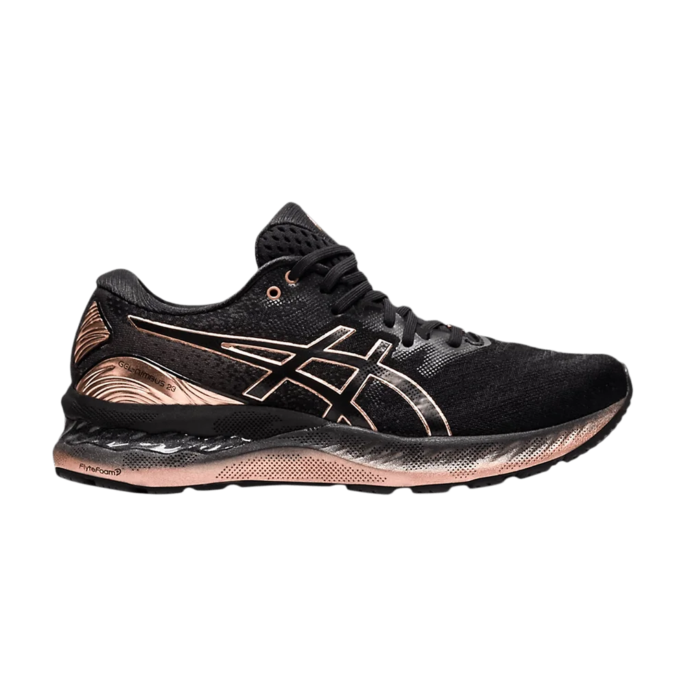 Кроссовки Asics Wmns Gel Nimbus 23 Platinum 'Black Rose Gold'