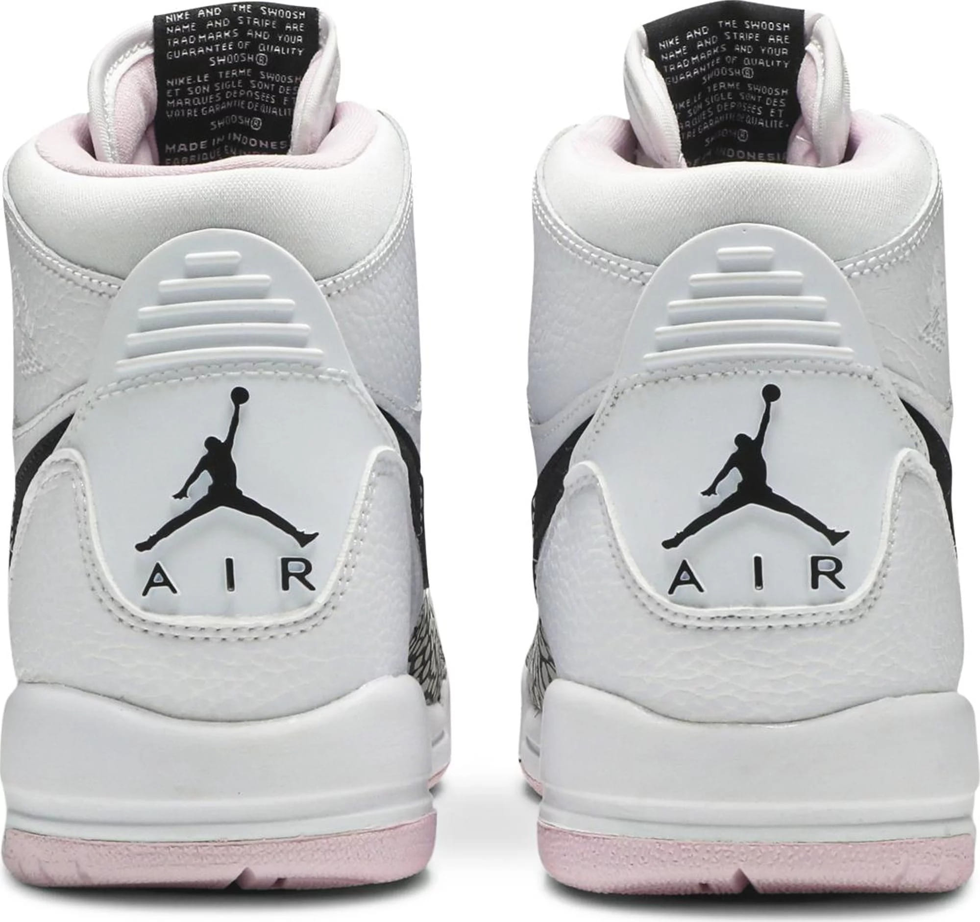 Кроссовки Air Jordan Legacy 312 GS White Black Pink Foam