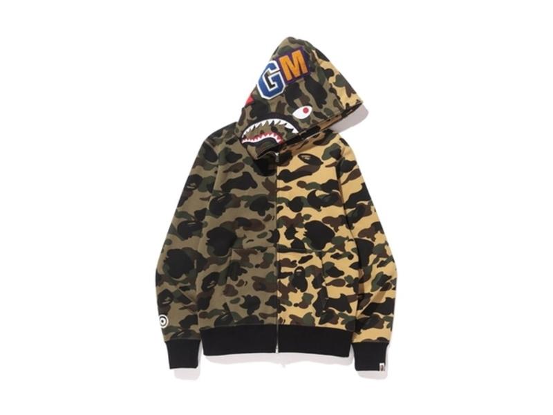 bape-1st-camo-half-shark-full-zip-hoodie-green-camo