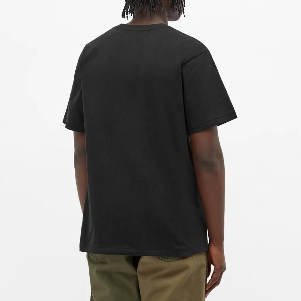 Футболка BAPE 1st Camo Japanese Letters Tee Black/Yellow