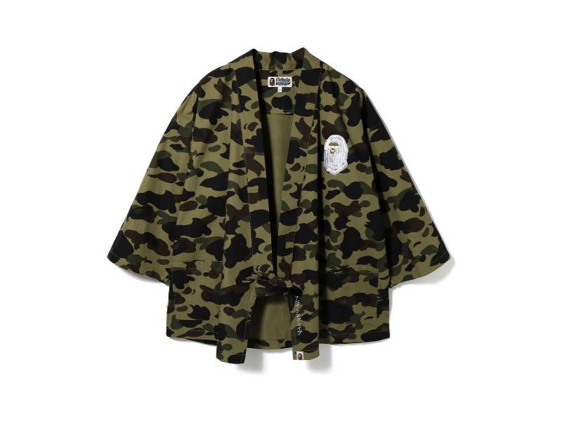 bape-1st-camo-kimono-green