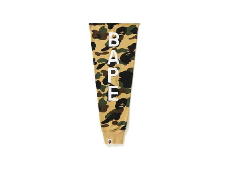 Футболка BAPE 1st Camo L/S Tee Tee Yellow