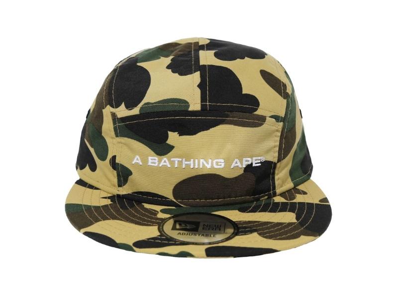 bape-1st-camo-new-era-jet-cap-yellow