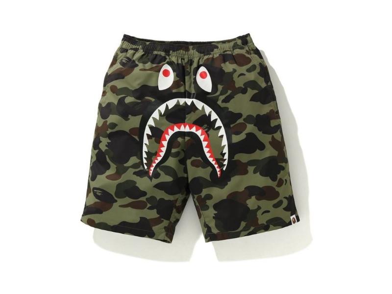 bape-1st-camo-shark-beach-pants-green