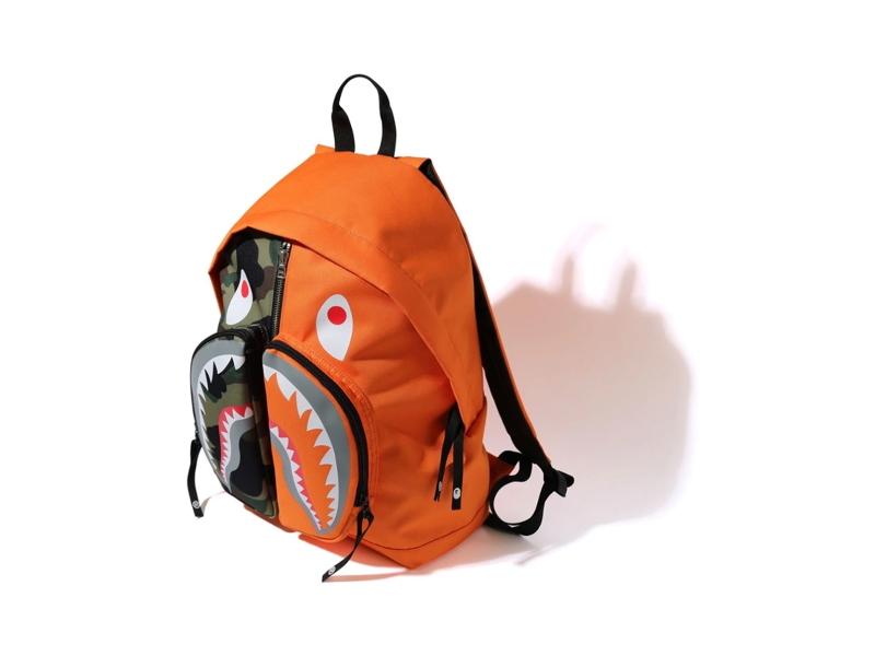 bape-1st-camo-shark-day-pack-orange