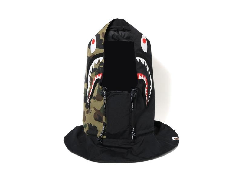 bape-1st-camo-shark-hoodie-mask-green-black