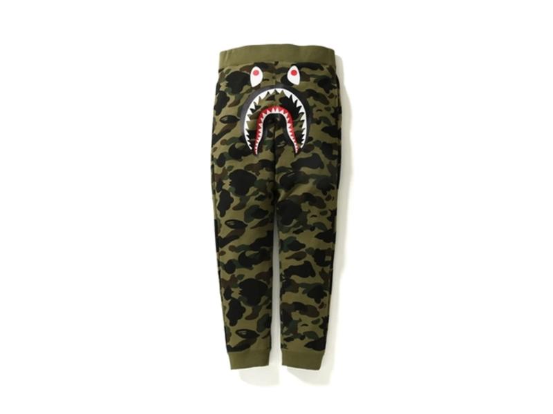 bape-1st-camo-shark-slim-sweat-pants-green