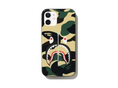 BAPE 1st Camo Shark iPhone 12 Mini Case Yellow