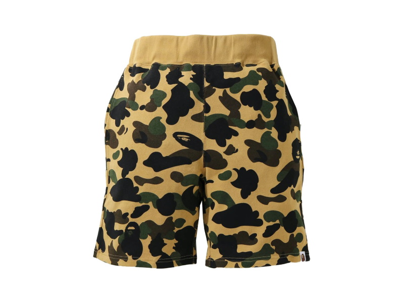 bape-1st-camo-sweat-shorts-ss21-yellow