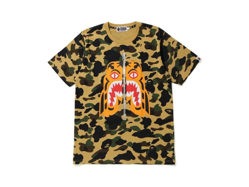 bape-1st-camo-tiger-t-shirt-yellow