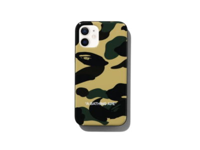 BAPE 1st Camo iPhone 12 Mini Case Yellow1