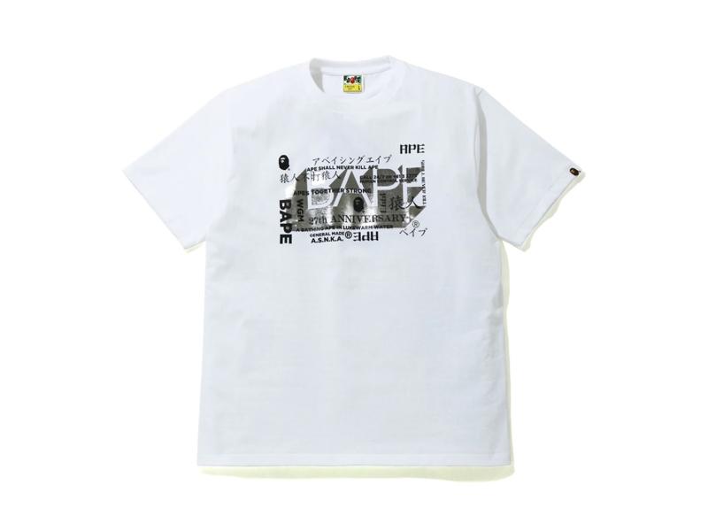 bape-27th-anniversary-foil-tee-white