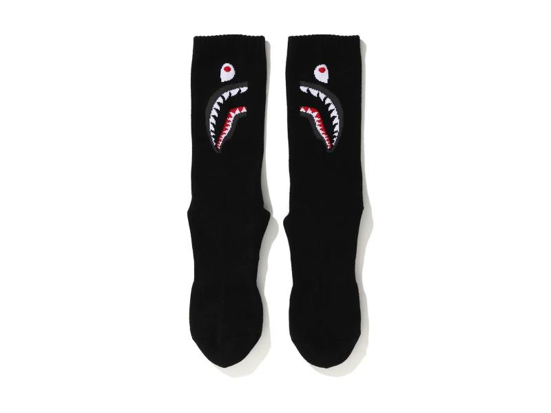 Спортивные носки BAPE 2Nd Shark Socks (FW20) Black