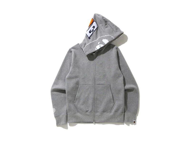 bape-2nd-ape-full-zip-hoodie-gray