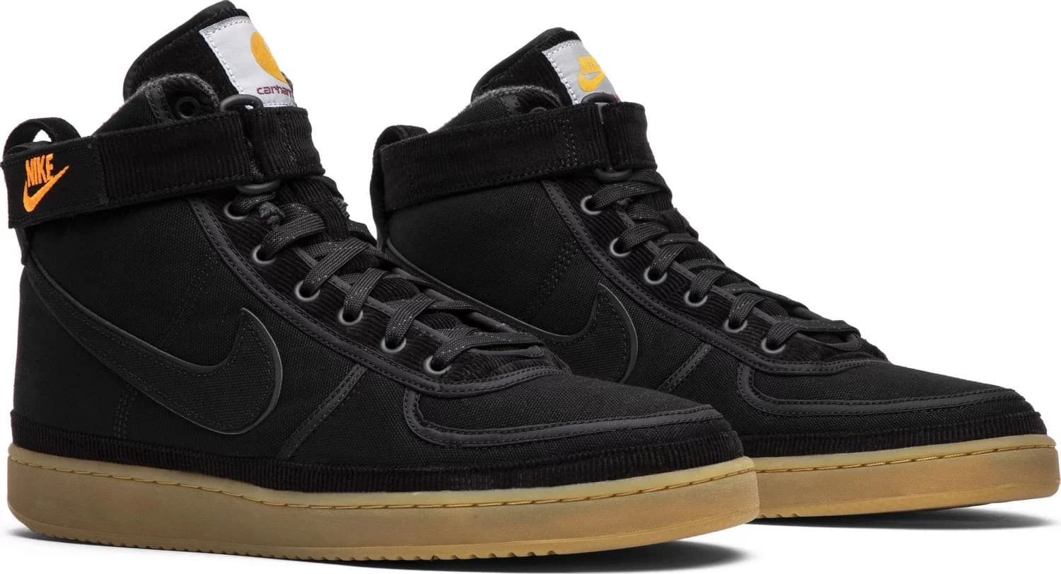 Carhartt WIP x Nike Vandal High Supreme Black Gum AV4115 001