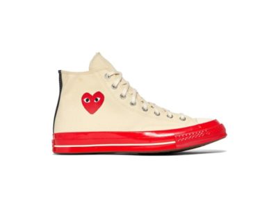 Comme des Garcons Play x Converse Chuck 70 High Pristine Red