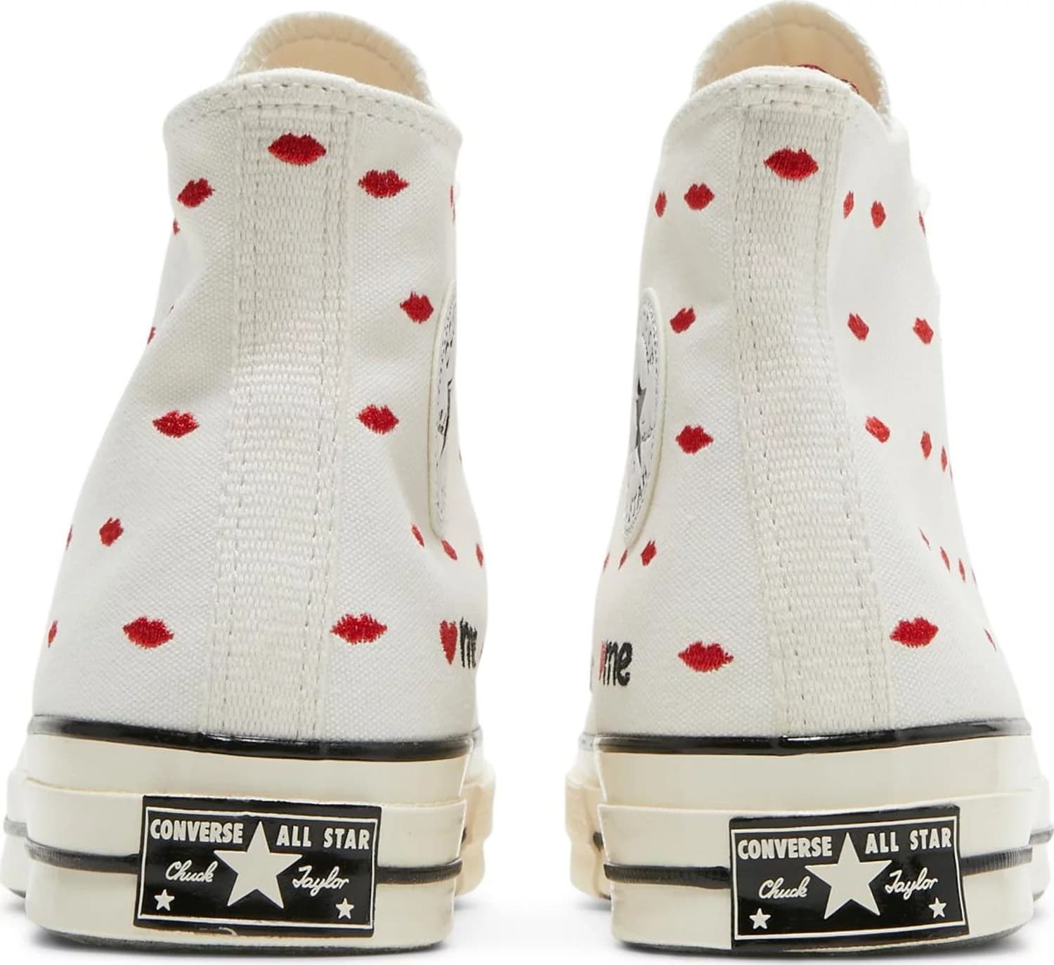 Кроссовки Converse Chuck 70 Embroidered Lips High Love Me – Vintage White