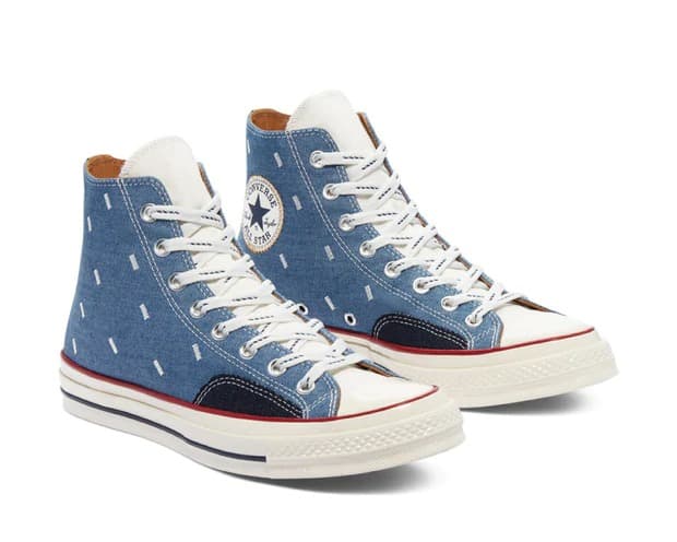 Кроссовки Converse Chuck 70 High Indigo Boro