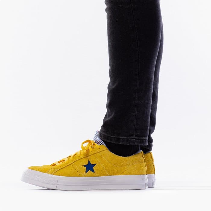 Converse one star yellow black online