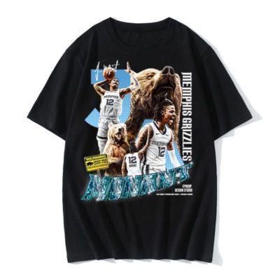 DPOY Grizzlies Morant Print T shirt