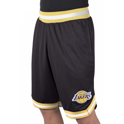 DPOY LA Lakers Logo Black Shorts