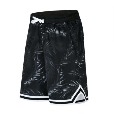 Daiong Feathers Black Shorts
