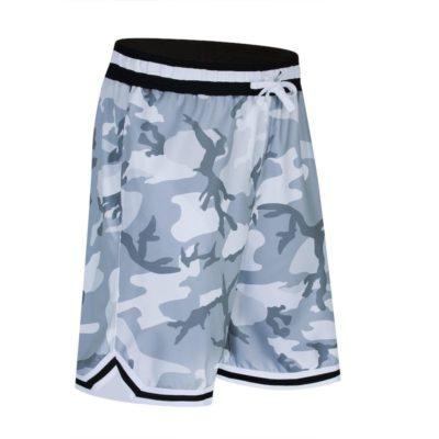 Daiong Grey Camouflage Cut Shorts