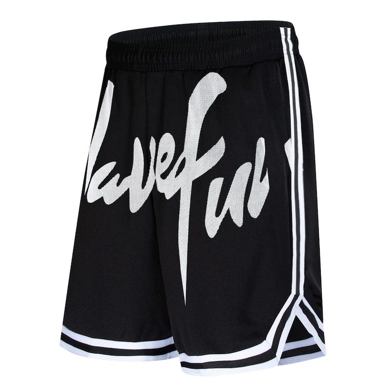 daiong-have-fun-black-cut-shorts