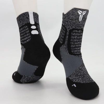 Daiong Kobe Grey Black Socks